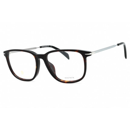 David Beckham Men's Eyeglasses - Havana Ruthenium Plastic Frame | DB 7074/F 03MA 00 ,
