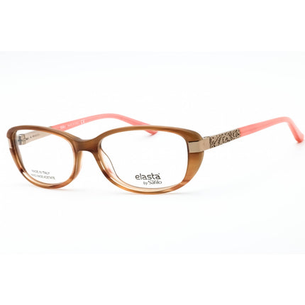 Elasta Women's Eyeglasses - Neutral Fade Plastic Full Rim Oval Frame | 5806 0G8N 00 ,
