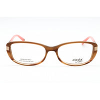 Elasta Women's Eyeglasses - Neutral Fade Plastic Full Rim Oval Frame | 5806 0G8N 00 ,