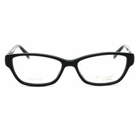 Emozioni Women's Eyeglasses - Black Plastic Full Rim Cat Eye Frame | EM 4053 0807 00 ,