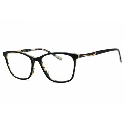 Emozioni Women's Eyeglasses - Black White Havana Full Rim Cat Eye | EM 4058 0TCB 00 ,