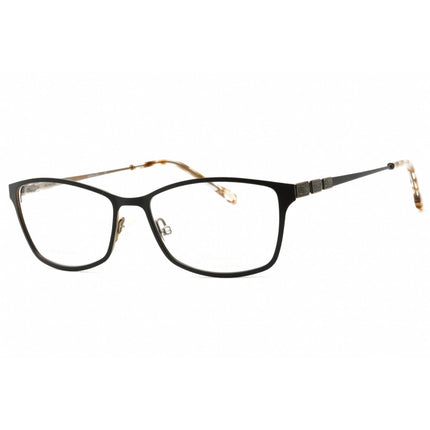 Emozioni Women's Eyeglasses - Brown Metal Full Rim Rectangular Frame | EM 4416 009Q 00 ,