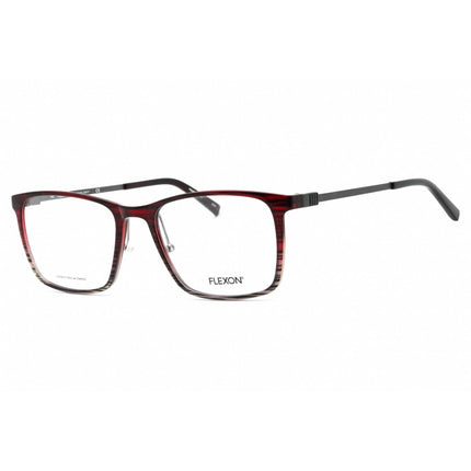 Flexon Men's Eyeglasses - Burgundy/Grey Gradient Rectangular Frame | FLEXON EP8011 608 ,