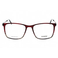 Flexon Men's Eyeglasses - Burgundy/Grey Gradient Rectangular Frame | FLEXON EP8011 608 ,