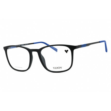 Flexon Men's Eyeglasses - Matte Black Full Rim Rectangular Frame | FLEXON EP8017 002 ,