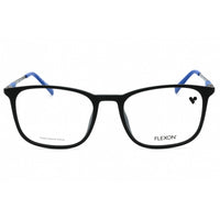 Flexon Men's Eyeglasses - Matte Black Full Rim Rectangular Frame | FLEXON EP8017 002 ,