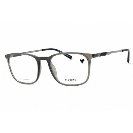 Flexon Men's Eyeglasses - Grey Crystal Full Rim Rectangular Frame | FLEXON EP8017 057 ,