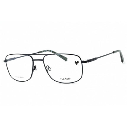 Flexon Men's Eyeglasses - Matte Navy Full Rim Rectangular Frame | FLEXON H6062 412 ,