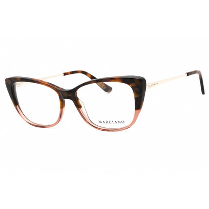 Guess By Marciano Women's Eyeglasses - Dark Havana Acetate Cat Eye Frame | GM0352 052 ,