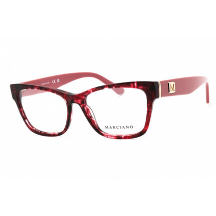 Guess By Marciano Women's Eyeglasses - Pink/Other Acetate Cat Eye Frame | GM0387 074 ,