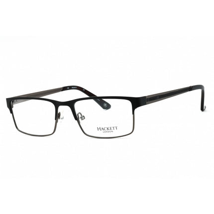 Hackett Men's Eyeglasses - Black Metal Full Rim Rectangular Shape Frame | HEK1159 02 ,