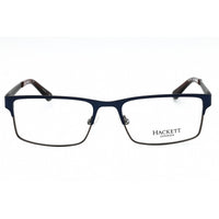 Hackett Men's Eyeglasses - Navy Metal Full Rim Rectangular Shape Frame | HEK1159 628 ,