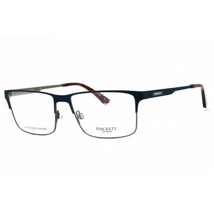 Hackett Men's Eyeglasses - Blue Metal Full Rim Rectangular Shape Frame | HEK1216 640 ,