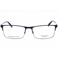 Hackett Men's Eyeglasses - Navy Metal Full Rim Rectangular Shape Frame| HEK1240-1 682 ,