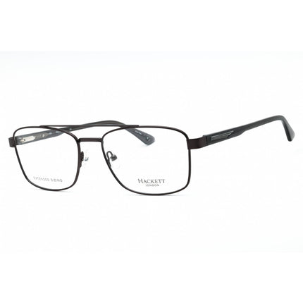Hackett Men's Eyeglasses - Dark Gunmetal Full Rim Rectangular Frame | HEK1261 990 ,