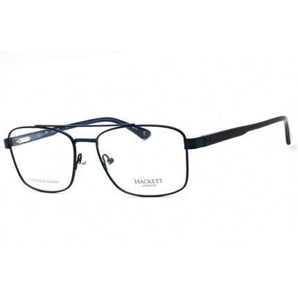Hackett Men's Eyeglasses - Navy Metal Full Rim Rectangular Shape Frame | HEK1261 689 ,