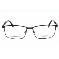 Hackett Men's Eyeglasses - Satin Gunmetal Full Rim Rectangular Frame | HEK1269 907 ,