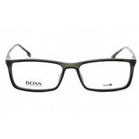 Hugo Boss Men's Eyeglasses - Grey Plastic Full Rim Rectangular | BOSS 1184 0KB7 00 ,