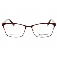 Juicy Couture Women's Eyeglasses - Matte Burgundy Rectangular Frame | JU 232 07BL 00 ,