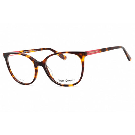 Juicy Couture Women's Eyeglasses - Havana Acetate Full Rim Cat Eye | JU 245/G 0086 00 ,