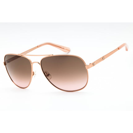 Juicy Couture Women's Sunglasses - Rose Gold Metal Aviator Frame | Ju 589/S 0000 00 ,