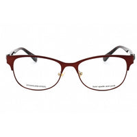 Kate Spade Women's Eyeglasses - Burgundy Metal Full Rim Oval Frame | CAROLINA 0LHF 00 ,
