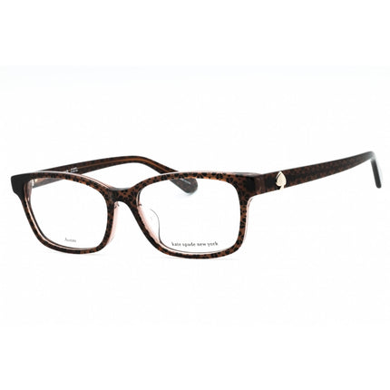 Kate Spade Women's Eyeglasses - Brown Pattern Rectangular Frame | KARIANE/F 0305 00 ,