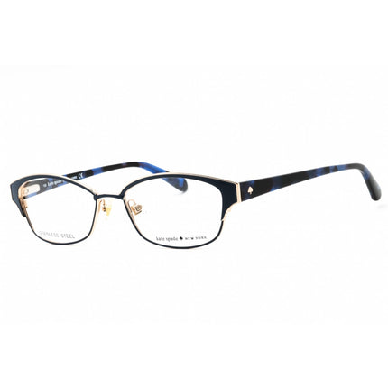 Kate Spade Women's Eyeglasses - Navy Metal Full Rim Cat Eye Frame | Ragan Us 0DA4 00 ,