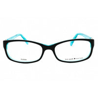 Kate Spade Women's Eyeglasses - Black Aqua Plastic Rectangular | Regine Us 0DH4 00 ,