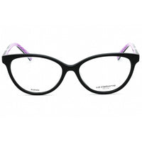 Liz Claiborne Women's Eyeglasses - Black Plastic Cat Eye Shape Frame | L 452 0807 00 ,