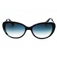 Liz Claiborne Women's Sunglasses - Havana Blue Plastic Cat Eye Frame | L 571/S 0IPR I4 ,
