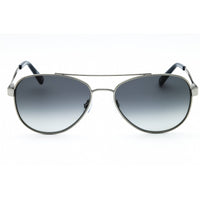 Liz Claiborne Women's Sunglasses - Ruthenium Metal Full Rim Aviator | L 579/S 06LB 9O ,