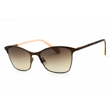 Liz Claiborne Women's Sunglasses - Matte Brown Metal Cat Eye Frame | L 580/S 04IN HA ,