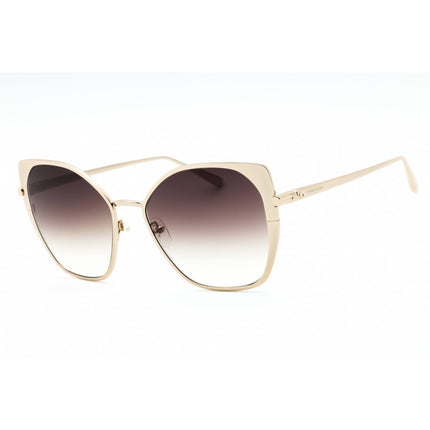 Longchamp Women's Sunglasses - Gold Metal Full Rim Butterfly Shape Frame| LO175S 727 ,