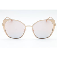 Longchamp Women's Sunglasses - Rose Gold Metal Full Rim Butterfly Frame | LO175S 770 ,