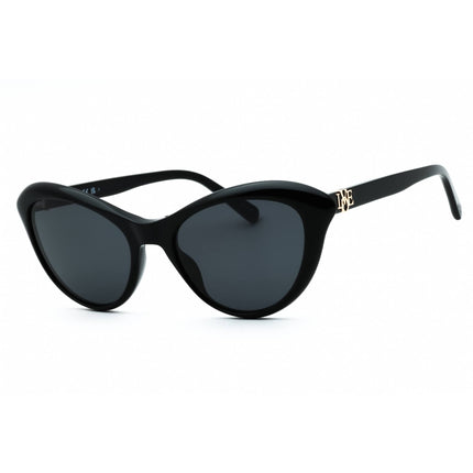 Moschino Love Women's Sunglasses - Black Plastic Full Rim Cat Eye | MOL015/S 0807 IR ,