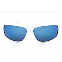 Nike Men's Sunglasses - White/Grey Full Rim Rectangular | ADRENALINE MI EV1134 144 ,