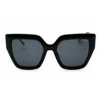 Philipp Plein Women's Sunglasses - Shiny Black Plastic Cat Eye Frame | SPP064S 0700 ,