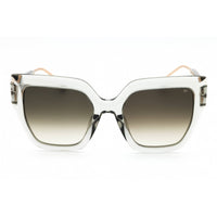 Philipp Plein Women's Sunglasses - Grey Plastic Full Rim Cat Eye Frame | SPP064S 03GU ,