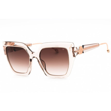 Philipp Plein Women's Sunglasses - Transparent Beige Full Rim Cat Eye | SPP064S 07T1 ,