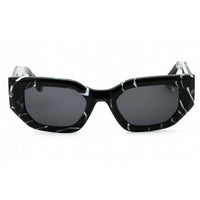 Philipp Plein Women's Sunglasses - Black Plastic Full Rim Cat Eye Frame | SPP066M 0Z21 ,