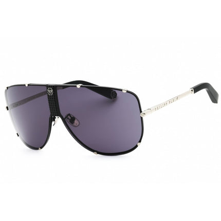 Philipp Plein Unisex Sunglasses - Palladium W/Semi Matt Black Parts | SPP075M 0K07 ,