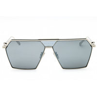 Philipp Plein Men's Sunglasses - Polished Palladium Navigator Frame | SPP076V 539X ,