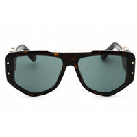 Philipp Plein Men's Sunglasses - Shiny Dark Havana Full Rim Navigator | SPP093M 0722 ,