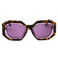 Philipp Plein Women's Sunglasses - Light Yellow Havana Geometric Frame | SPP098M 0778 ,