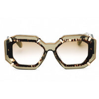 Philipp Plein Women's Sunglasses - Gloss Transparent Green Full Rim | SPP098V G61G ,