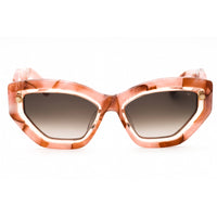 Philipp Plein Women's Sunglasses - Opal Pink Marbled Pink Full Rim | SPP099M 06Z8 ,