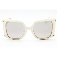 Philipp Plein Women's Sunglasses - Shiny Full Cream Oversized Frame | SPP121S 3GFX ,