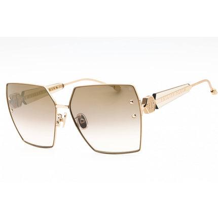 Philipp Plein Women's Sunglasses - Polished Rose Gold Oversized Frame | SPP122W 300G ,