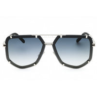 Philipp Plein Men's Sunglasses - Palladium W/Semi-gloss Black Parts | SPP132 0K07 ,